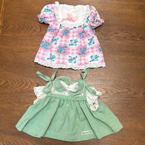 Coleco/cabbage patch kids Other - CabbagePatchKids 2 summer dresses for the dolls-one w/brand name. Sold as set.